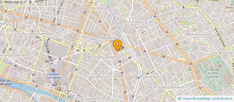 localisation de l'entreprise SCI PEANUTS  PARIS