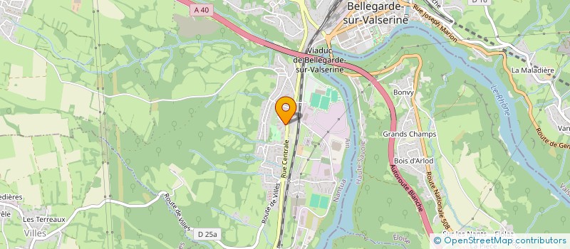 localisation de l'entreprise SCI PEANUTS IMMOBILIER à VALSERHONE