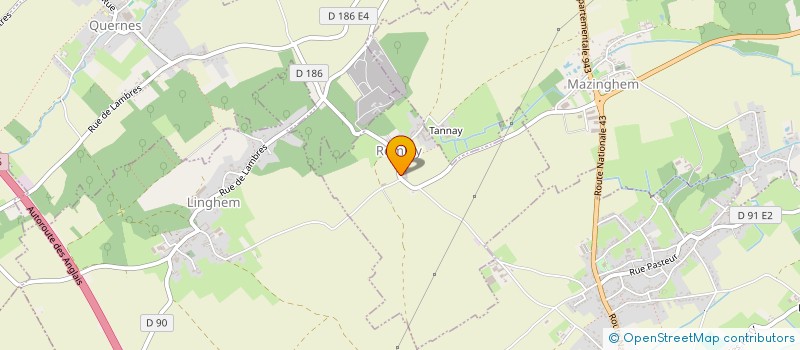 localisation de l'entreprise SCI PEAP'L  ROMBLY