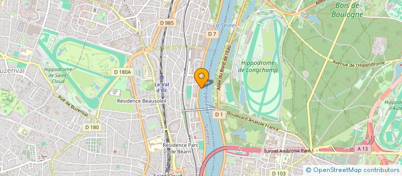 localisation de l'entreprise SCI PEARL à SAINT-CLOUD