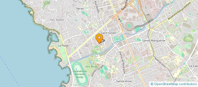localisation de l'entreprise SCI PEBRE PONSON à MARSEILLE