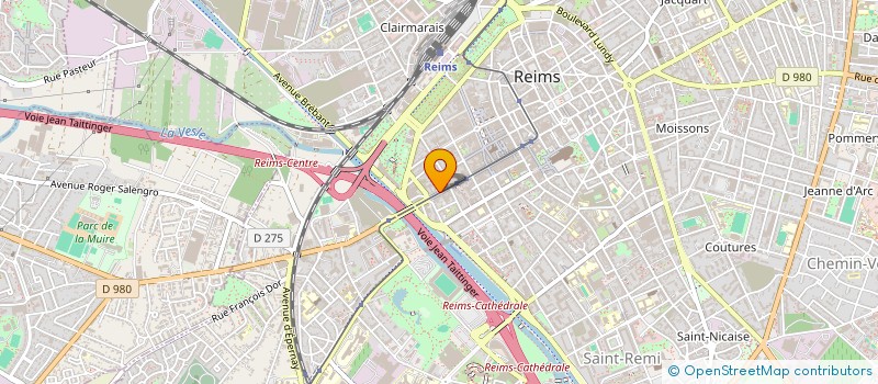 localisation de l'entreprise SCI PEC à REIMS