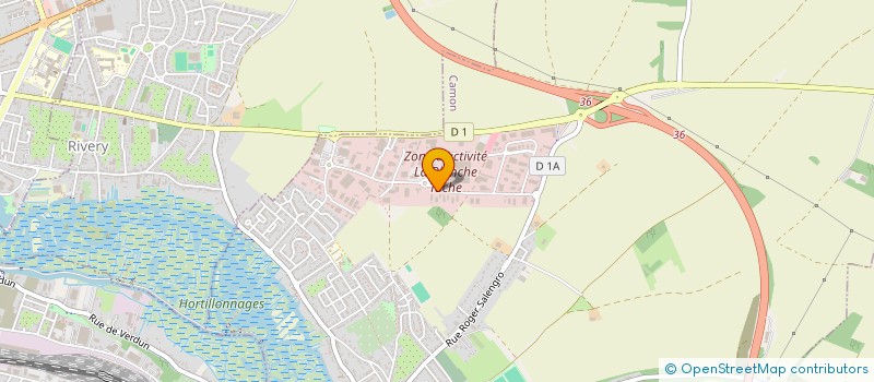 localisation de l'entreprise SCI PEC  CAMON