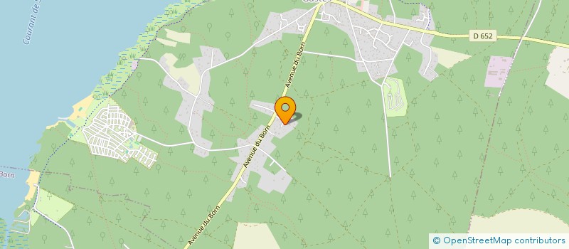 localisation de l'entreprise SCI PECAM  GASTES