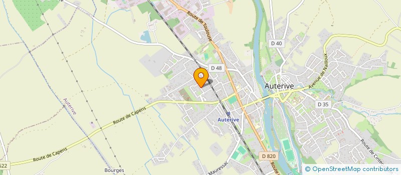 localisation de l'entreprise SCI PECCOLO -MUTEL  MIREMONT