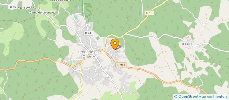 localisation de l'entreprise SCI PECH BARRIAT  LIMOGNE-EN-QUERCY