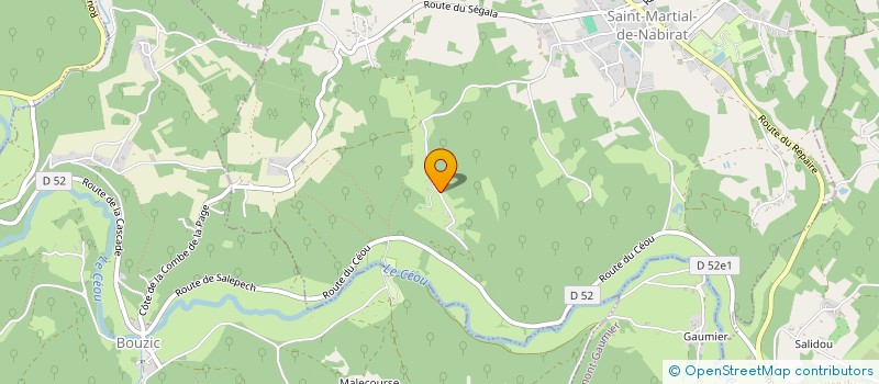 localisation de l'entreprise SCI PECH-CHARMANT  SAINT MARTIAL DE NABIRAT