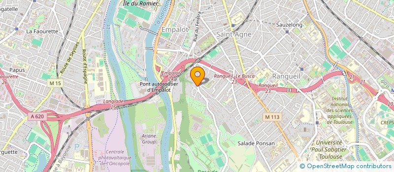 localisation de l'entreprise SCI PECH DAVID à TOULOUSE