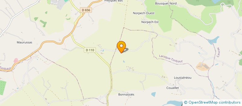 localisation de l'entreprise SCI PECH DE LARD  SAINT-ANTOINE-DE-FICALBA