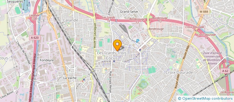 localisation de l'entreprise SCI PECH PEYRAT à TOULOUSE