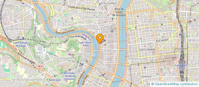 localisation de l'entreprise SCI PECHERIE  LYON