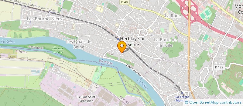 localisation de l'entreprise SCI PECHIBRAL  HERBLAY-SUR-SEINE