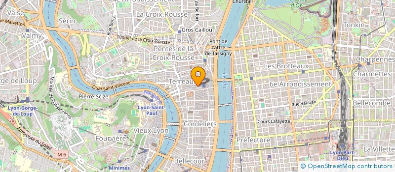 localisation de l'entreprise SCI PECOBE  LYON