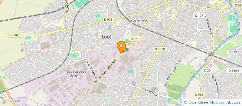 localisation de l'entreprise SCI PECORIS à LUCE