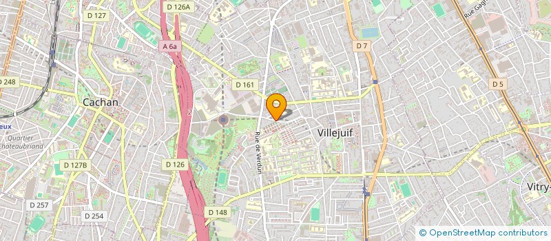 localisation de l'entreprise SCI PECQUEUR SOPHIE ET MATHIEU à VILLEJUIF