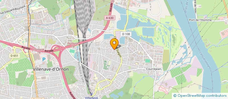 localisation de l'entreprise SCI PEDAROS GIRLS  VILLENAVE-D'ORNON