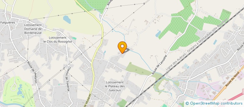 localisation de l'entreprise SCI PEDECHE LAUFASAN  MONTAUBAN