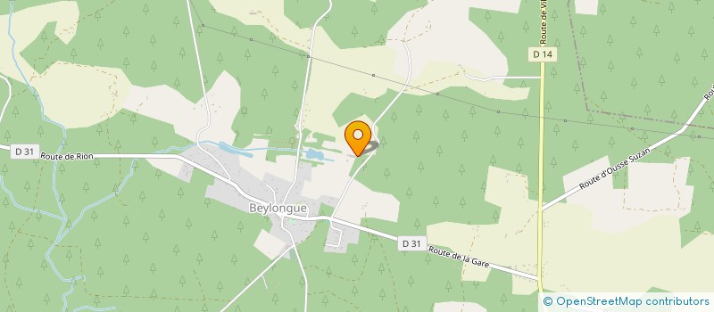 localisation de l'entreprise SCI PEDERREY  BEYLONGUE