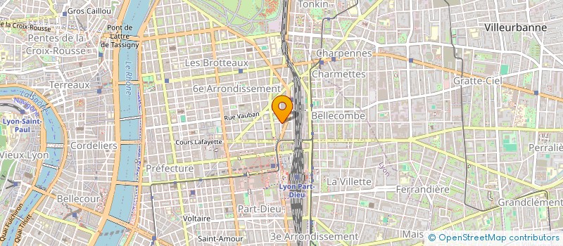 localisation de l'entreprise SCI PEDIADOC  LYON