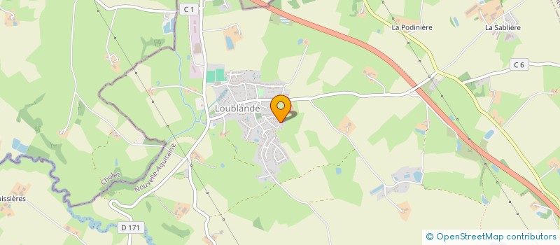 localisation de l'entreprise SCI PEDIATRIBOU  MAULEON