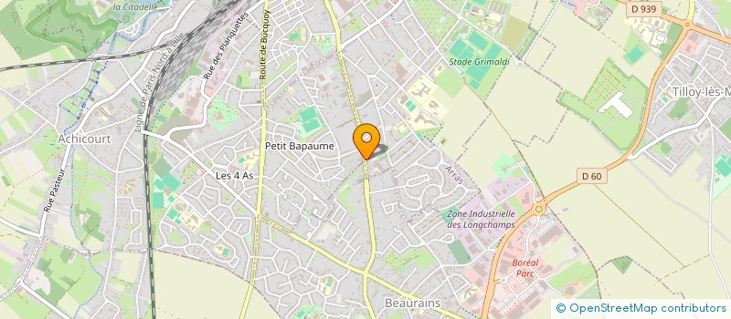 localisation de l'entreprise SCI PEDIBUS à ARRAS