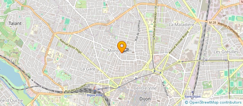 localisation de l'entreprise SCI PEDRA à DIJON