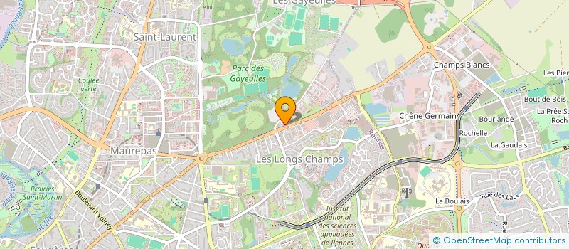 localisation de l'entreprise SCI PEDRA  RENNES