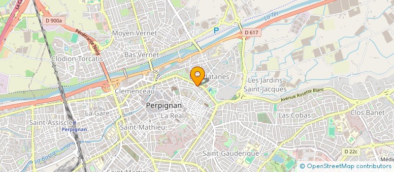 localisation de l'entreprise SCI PEDRES BLANQUES à PERPIGNAN