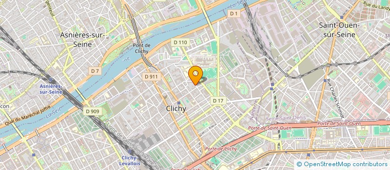 localisation de l'entreprise SCI PEDRO à CLICHY