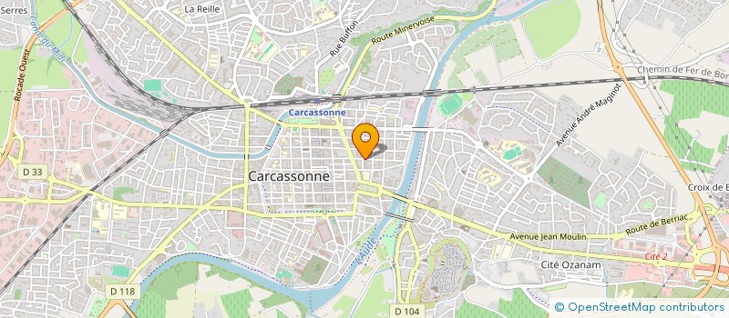 localisation de l'entreprise SCI PEDRO à CARCASSONNE