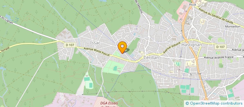 localisation de l'entreprise SCI PEDRON  SAINT-MEDARD-EN-JALLES