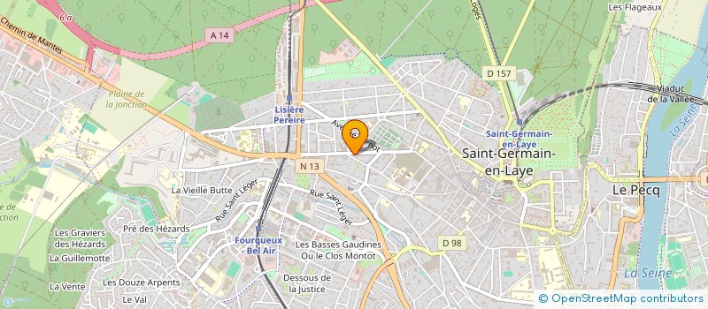 localisation de l'entreprise SCI PEDROSA  SAINT-GERMAIN-EN-LAYE