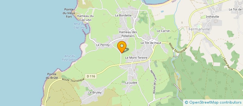 localisation de l'entreprise SCI PEDY  FERMANVILLE