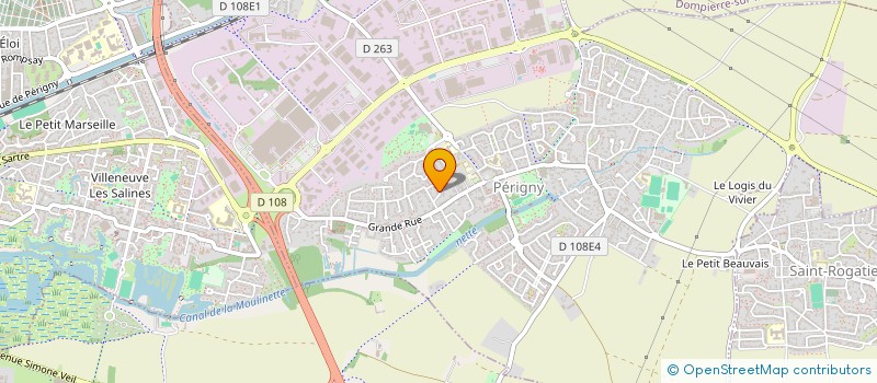 localisation de l'entreprise SCI PEEL  PERIGNY