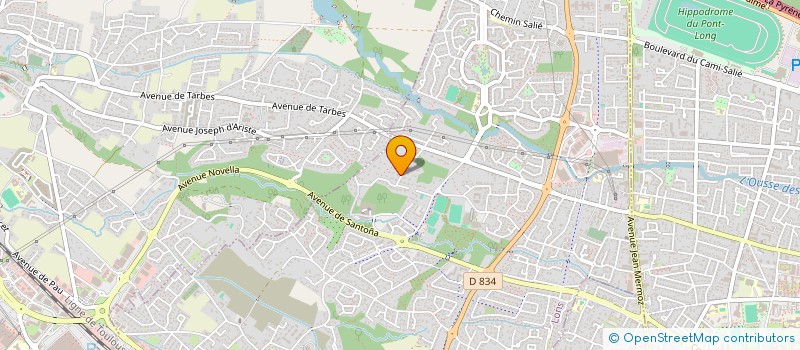 localisation de l'entreprise SCI PEF TOURNEFEUILLE à LONS