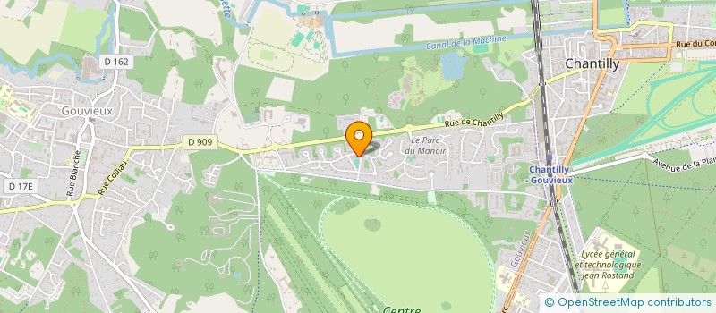 localisation de l'entreprise SCI PEGALAS  GOUVIEUX