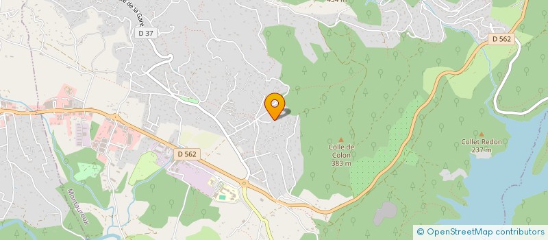 localisation de l'entreprise SCI PEGARIM  MONTAUROUX