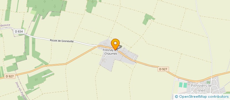 localisation de l'entreprise SCI PEGASE  PITHIVIERS-LE-VIEIL