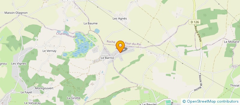 localisation de l'entreprise SCI PEGASE  MOIDIEU-DETOURBE