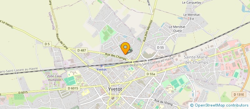 localisation de l'entreprise SCI PEGASE  AUZEBOSC