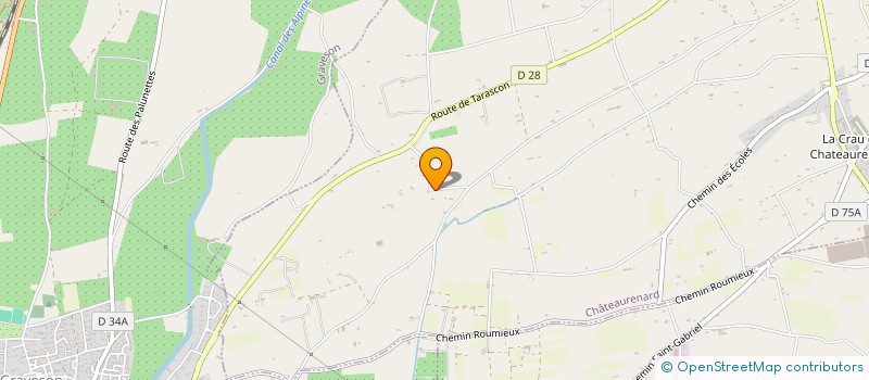 localisation de l'entreprise SCI PEGASE à CHATEAURENARD