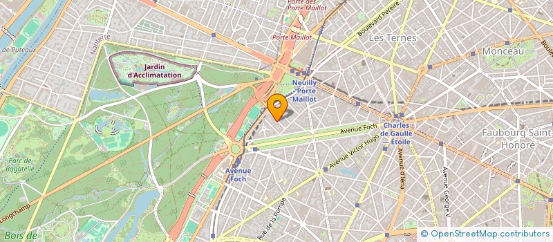 localisation de l'entreprise SCI PEGASUS  PARIS