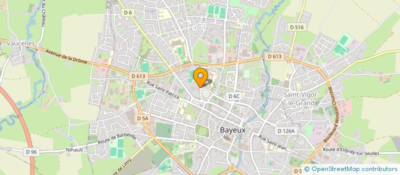 localisation de l'entreprise SCI PEGGY  BAYEUX