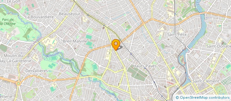 localisation de l'entreprise SCI PEIGNE à NANTES