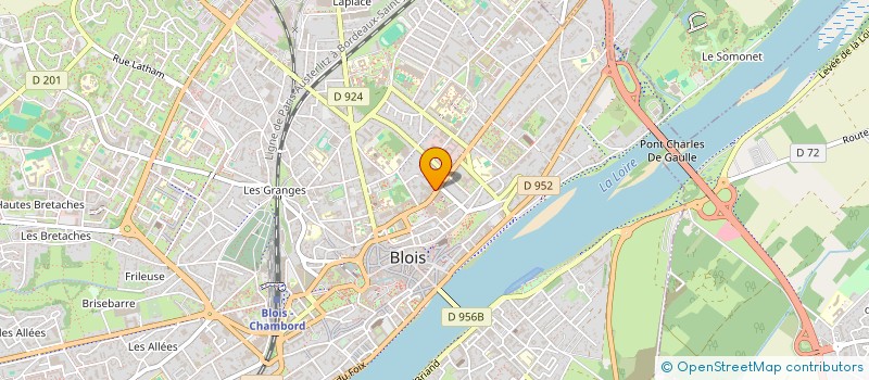 localisation de l'entreprise SCI PEIGNE FRERES ET SOEURS  BLOIS