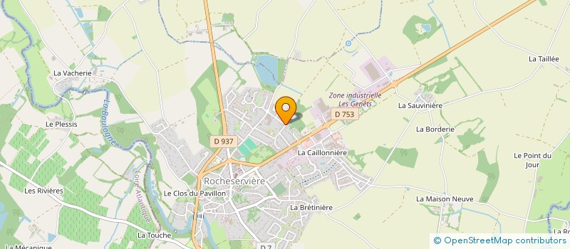 localisation de l'entreprise SCI PEIGNE SOULETTE  ROCHESERVIERE