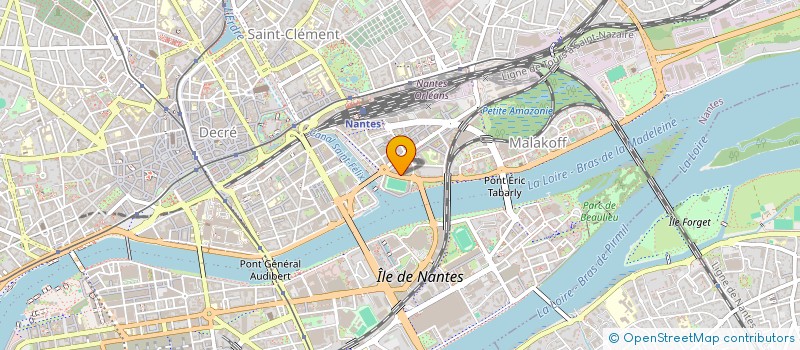 localisation de l'entreprise SCI PEIGNERON  NANTES