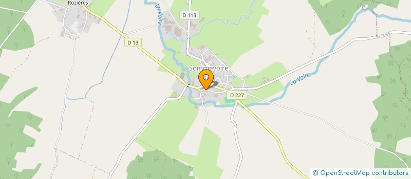 localisation de l'entreprise SCI PEIGNEY à SOMMEVOIRE