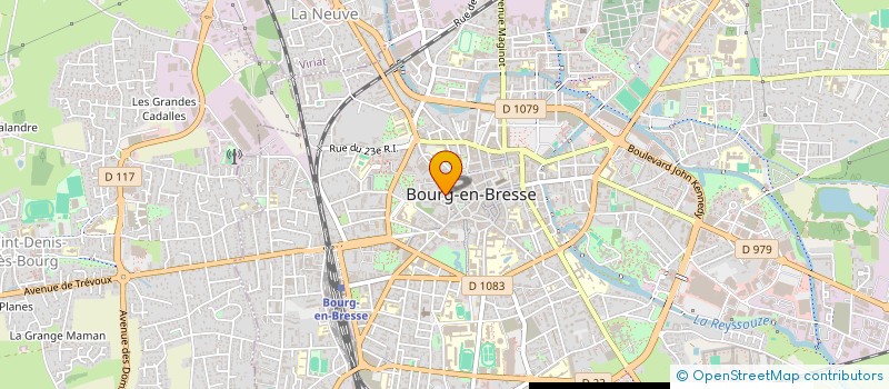 localisation de l'entreprise SCI PEILLOD PHILIPPOT à BOURG-EN-BRESSE
