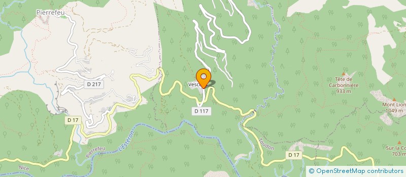 localisation de l'entreprise SCI PEILLON  TOUDON